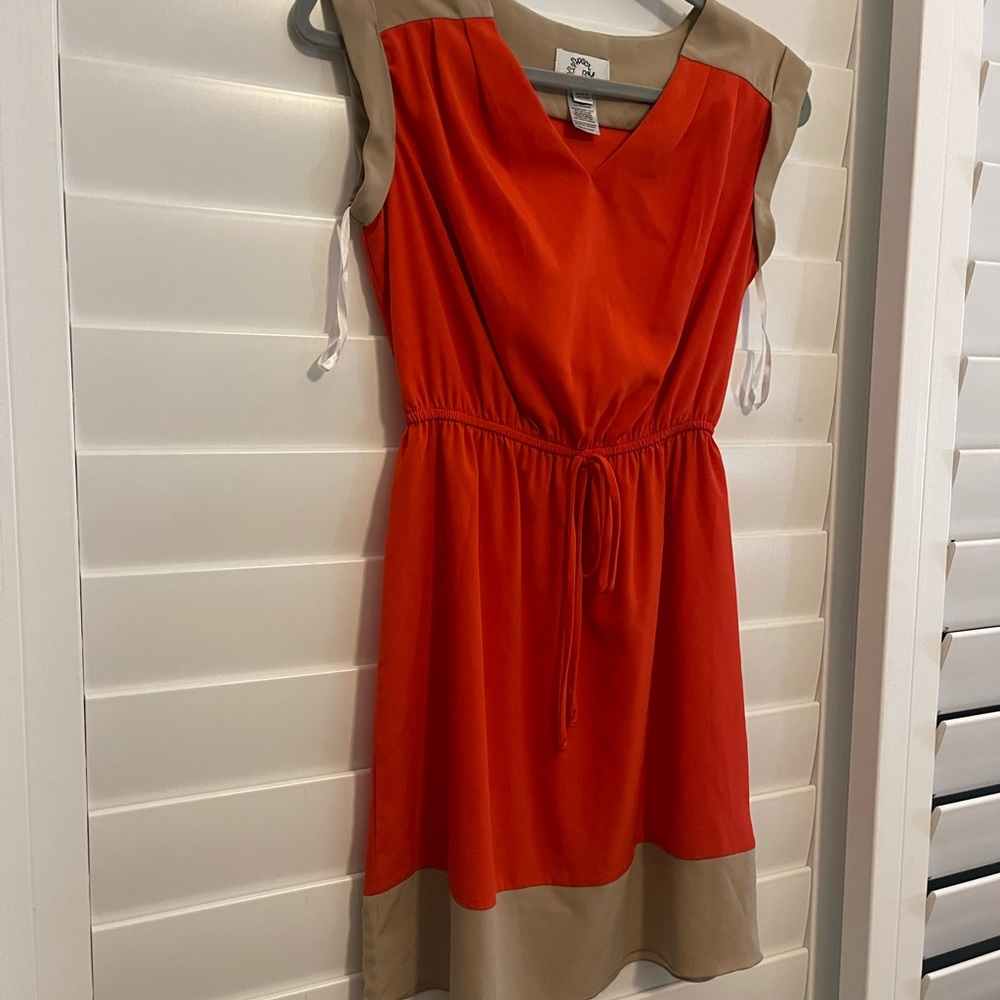 Orange 👗 dress